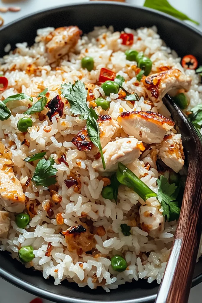 Garlic Chicken Fried Rice – Food Recipe Usa
